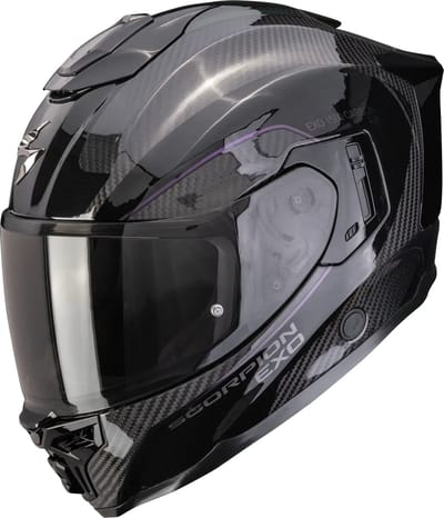 Scorpion EXO-1500 Carbon Mundi Black Chameleon - Integraalhelm - Maat XS - Motorhelm - ECE 22-06 gekeurd