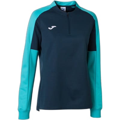 Joma Eco Championship Recycled Half Rits Sweatshirt Blauw S Vrouw