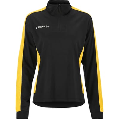 Craft dames-shirt met halve rits en lange mouwen Evolve 2.0 Contrast Half Zip W C17384