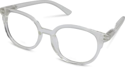 Leesbril Vista Bonita NOVA - Kleur Transparant - Sterkte +5.00 - Uitstekende kwaliteit glazen - Robuust frame met flexveren. Incl. leuke briletui en poetsdoekje