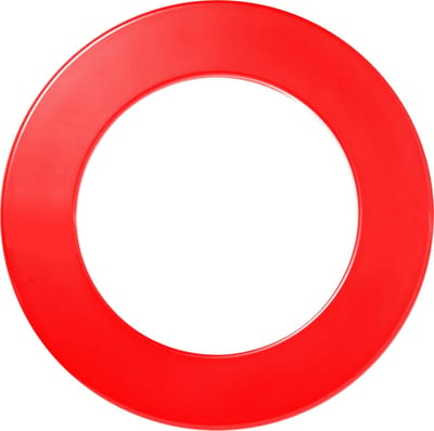 Dartbord Surround Rood – PU Foam Beschermring – 66,5 cm – Geschikt voor Elk Dartbord – Dartsurround – Longfield Darts