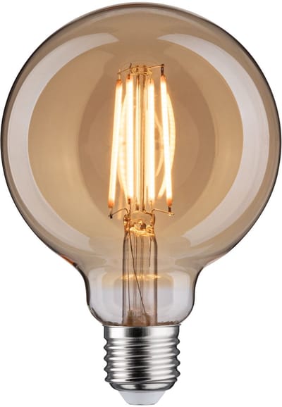 Paulmann Edition 1879 - LED Filament Globe G95 Lamp - E27 - 3-Step-Dim - 1800K Goudlicht