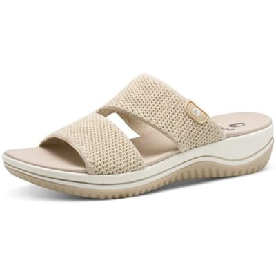 Jana Dames Slipper - 27270-499 Beige - Wijdte H - Maat 38
