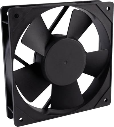 Wallair 20100305 Axiaalventilator 12 V/DC 69.7 m³/h (l x b x h) 80 x 80 x 25 mm