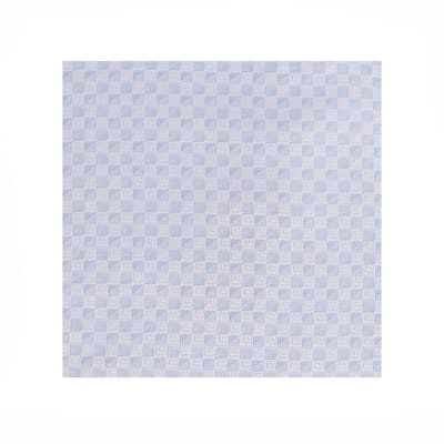 TRESANTI | EVERON | Zijden pochet geometrisch | Sky Blauw