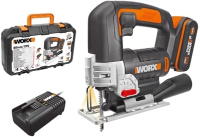 Professionele 20V Accu Decoupeerzaag met Afzuigadapter voor Hout, Aluminium en Kunststof