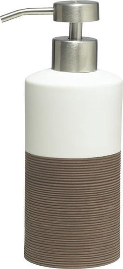 Sealskin Doppio Zeepdispenser 325 ml vrijstaand - Bruin
