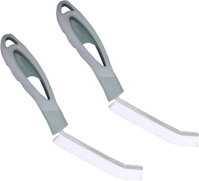 Set van 2 Nylon Wielborstels met Gaten, Harde Borstels met Lange Handvatten voor Velgen, Rubber Pads en Motorruimtes