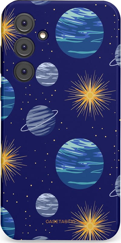 Casetastic Hoesje Geschikt voor Samsung A35 - Stijlvolle Beschermende Duo-layer Case - Stralende ster
