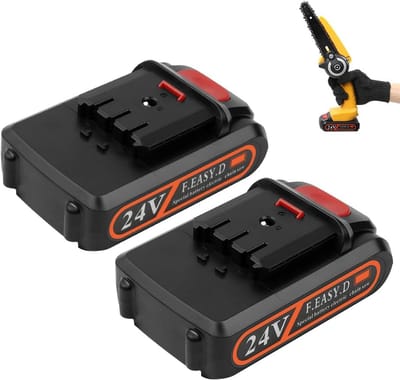 24V 2000mAh Back-upaccu voor Mini-kettingzaag - Accu en Accessoires voor Kettingzaag