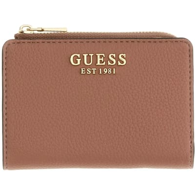 GUESS portemonnee Melody SLG Zip Around Card Case Rosewood roze
