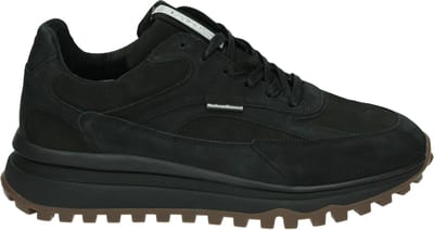 Floris van Bommel - DE GRIPPER 04.03 - Lage sneakersVrije tijdsschoenenHeren sneakers - Kleur: Zwart - Maat: 42