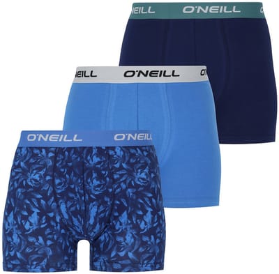 9-Pack – O’Neill Boxershorts – Heren – Katoen – Spray Flower – Blauw