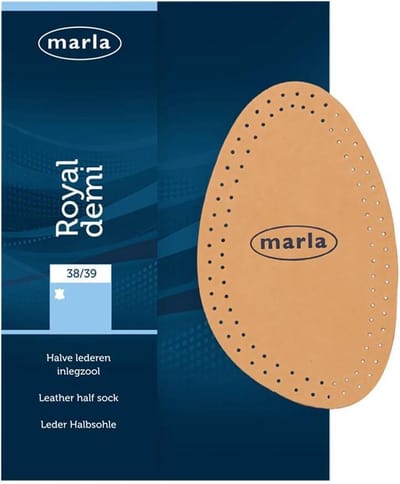 Marla Royal Demi Inlegzool 18155 - Bruin - 36/37