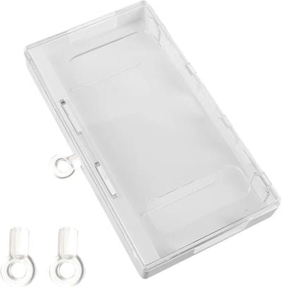 Telefoon Kluis - Zelfcontrolekluis Timer - Schermtijd Beheersen - Transparant ABS Materiaal - 19x10.5x2.5 cm - Wit