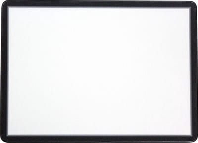 LogiLink ID0134 Muismat Zwart (b x h x d) 235 x 1.5 x 195 mm