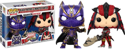 Funko Pop! Marvel Vs Capcom 2-Pack Black Panther Vs Monster Hunter - Verzamelfiguur
