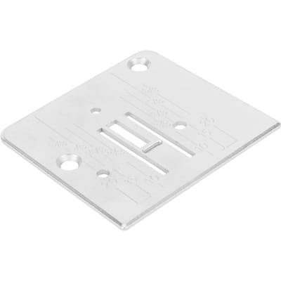 Naaldplaat voor naaimachine Vervanging voor JD1004 HF107 voor Huskystar 207 Q235 Staal Multifunctioneel white