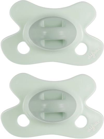 Difrax Fopspeen Dental - Newborn - Lichtgroen - 2 Stuks
