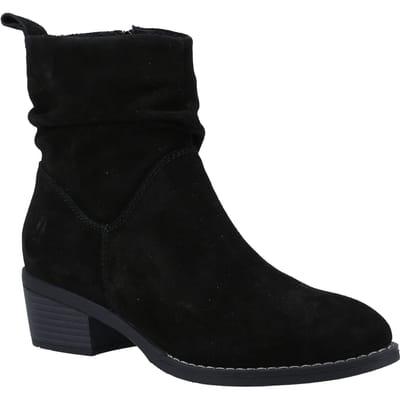 Hush Puppies Iris Suède Vrouwen Laarzen Zwart