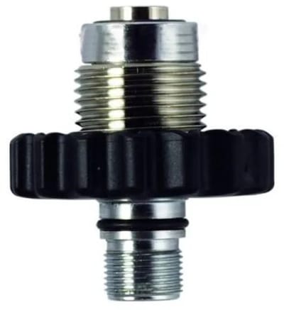 Mares Din Mr42/mr22-connector Zwart,Zilver DIN 300