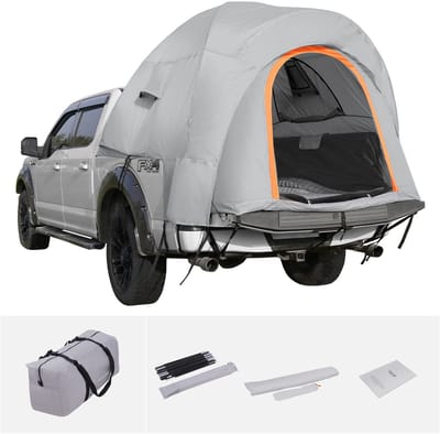 SUV Campingtent, 244 X 244 Cm - Waterdicht PU2000mm Materiaal - Achterklep Ontwerp voor 6-8 Personen - Inclusief Draagtas