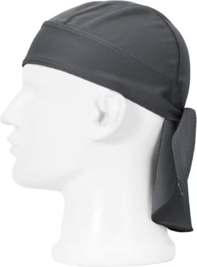 Scoby - Sport Bandana - Fietsmuts Voor Onder De Helm - Ventilerend Sportmutsje - Grijs - One Size - Voor Volwassenen