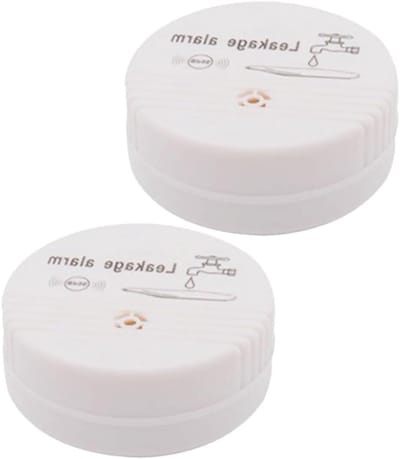 Waterlek Alarm - Vocht Sensor - Huis Beschermen - Directe Meldingen - 2 Stuks - Wit