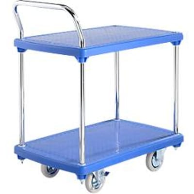 Etagewagen, 2 transportplateaus