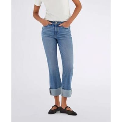 Skinny Jeans Gas STAR CROP FLARE 69MM-69MM STONE WASH