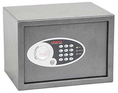 Compacte Meubelkluis met Elektronisch Slot voor Thuis en Kantoor - 25x35x25 cm