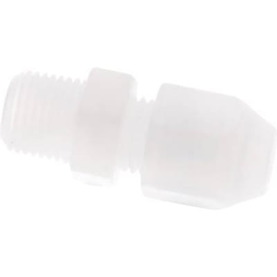 2x4mm & R1/8'' PP rechte slangkoppeling met buitendraad 10bar/145psi [2 stuks].