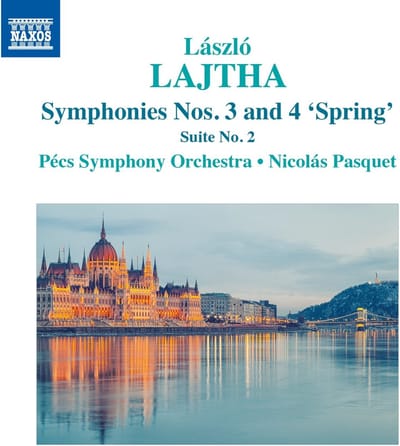 Pécs Symphony Orchestra, Nicolás Pasquet - Lajtha: Symphonies Nos. 3 And 4 "Spring" | Suite No. 2 (CD)