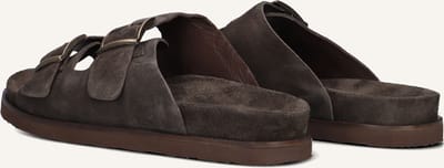STEFANO LAURAN 26005 Slippers - Heren - Bruin - Maat 41