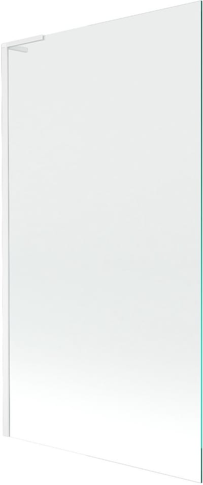 Mexen Next L douchewand 1-delig 100 x 150 , transparant, wit - 895-100-000-03-00-20
