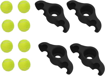 Fietsstabilisator Set - Indoor Fiets Accessoires - Comfortabel Fietsen - Antislip Wip Stabiliteit - 4 Stuks - Meerkleurig