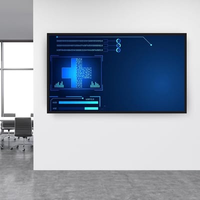 Groot 16:9 Projectiescherm 2.9x1.7m met Statief voor Binnen en Buiten, Ideaal voor Thuisbioscoop, Bedrijfspresentaties en Conferentieruimtes met 4K HD Beeldkwaliteit