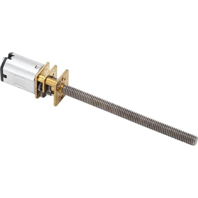 12FN20 DC Snelheidsreductiemotor 200RPM M4 55mm As Hoge Torsie Laag Geluidsreductie Vertraagde Motor