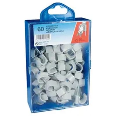 Reddy Clips 14mm Grijs 60st.