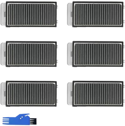 Kraftverdia® Hepa Filter accessoires voor Dreame X50 Ultra, L40s Pro Ultra, L50 Pro Ultra, X50 Master en voor Mova V50 Ultra stofzuiger, X50 Ultra filter, reserveonderdelen, 6 stuks