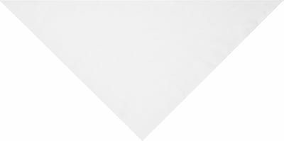Myrtle Beach Verkleed bandana/sjaaltje - 2x - wit - kleuren thema/teams - Carnaval accessoires