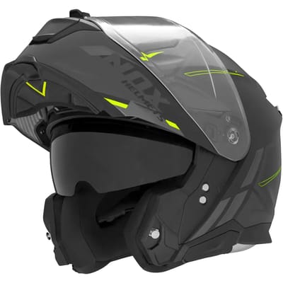 Modulaire motorhelm Nox N967 Synchro