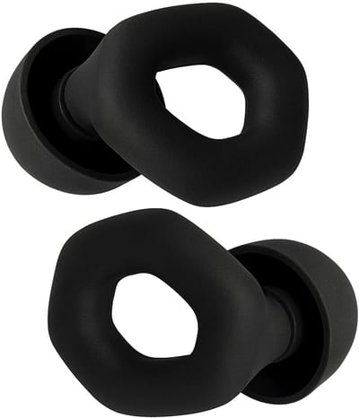 EarPlug Serie - Siliconen Oordoppen - Zwart - Geluidsreductie 35 dB - Comfortabel