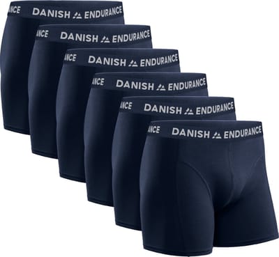 DANISH ENDURANCE Boxershorts - Katoenen Ondergoed - Klassieke Pasvorm - Heren - 6 paar - 3XL