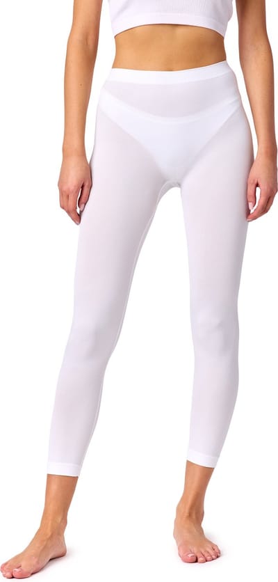 Ladeheid Dames Thermobroek - Sport - Lang - Sporbroek - Polyamide - LA-LA40-261-TMPW - Wit - S