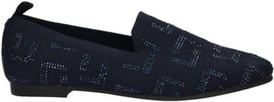 La Strada Loafer Donkerblauw Knitted - Damesschoenen - Maat - 36