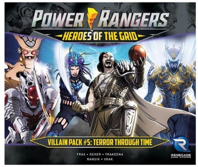 Power Rangers Heroes of the Grid Villian Pack #5 - Bordspel - Engelstalig - Renegade Game Studios