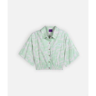 Overhemd Oxbow Shirt met korte mouwen VIBES