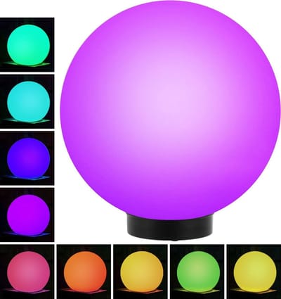 Green Blue GB165 - Solar LED Tuinlamp - RGB - 25x25x58cm
