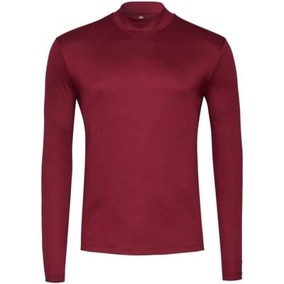 Desoto T-Shirt Casual Turtleneck Long Sleeve Bordeaux / male